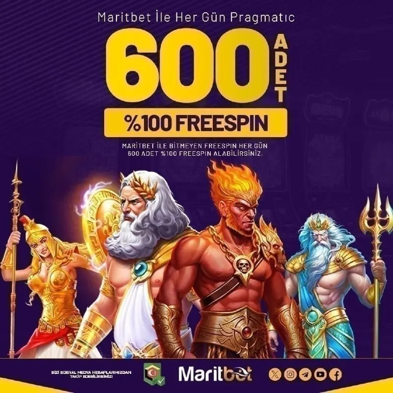 Maritbet Telegram: 🔠🔠🔠 🔠🔠🔠 6️⃣0️⃣0️⃣ 🔠🔠🔠🔠🔠🔠🔠🔠 🔥 Her Gün 600 Adet Freespin Kazanma Fırsatı Sizi…