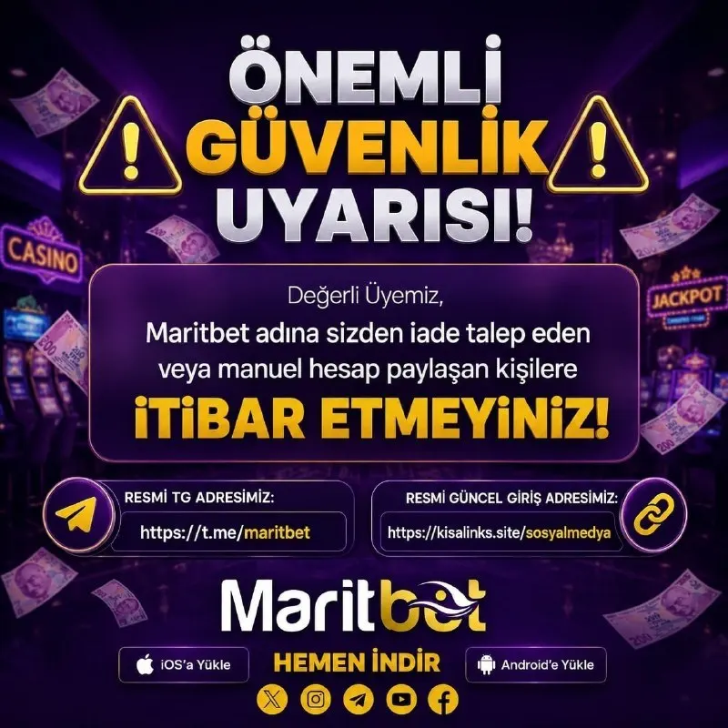 Maritbet Telegram: 🤍🩵💙💙💙🩵🩵 💙💙💙💙💙💙🤍 ⚠️Değerli Maritbet Üyeleri,⚠️ ⭐Güvenliğiniz bizim…