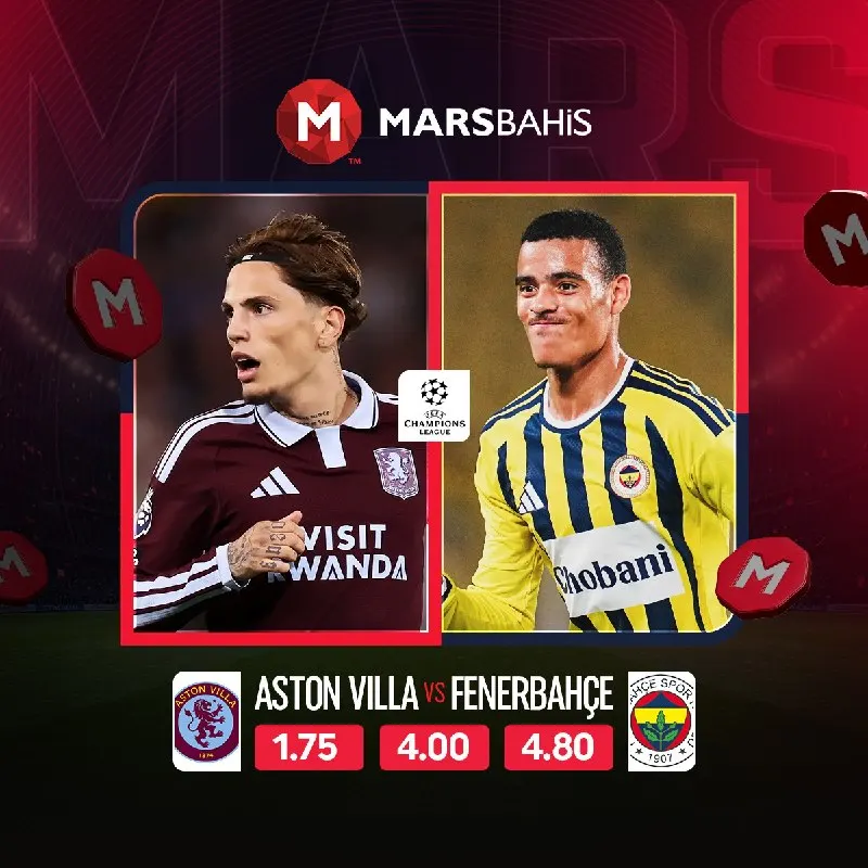 Marsbahis Telegram: 💥 ASTON VILLA 🆚 FENERBAHÇE 💥 💛💙 Sarı Lacivert sevdası Avrupa sahnesinde! 🔥…