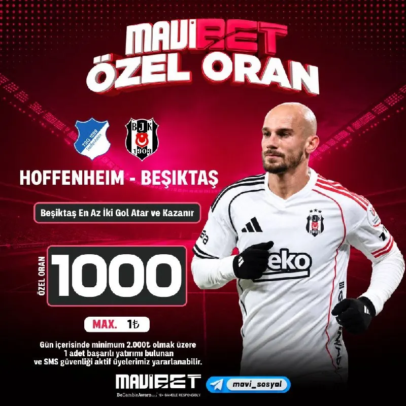 Mavibet Telegram: 🏆🏆🏆🏆🏆🏆 👉 TIKLA OYNA ✅ Gün içinde minimum 2000₺ olmak üzere 1 adet başarılı…