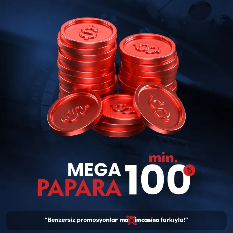 Maxim Casino Telegram: 🟢 ⚽️🏀🏈⚾️🥎🎾🏐 FARKI 💰 " MEGA PAPARA" Min. 1⃣0⃣0⃣₺ ✨Güvenilir Kazanç Fırsatı ❌…