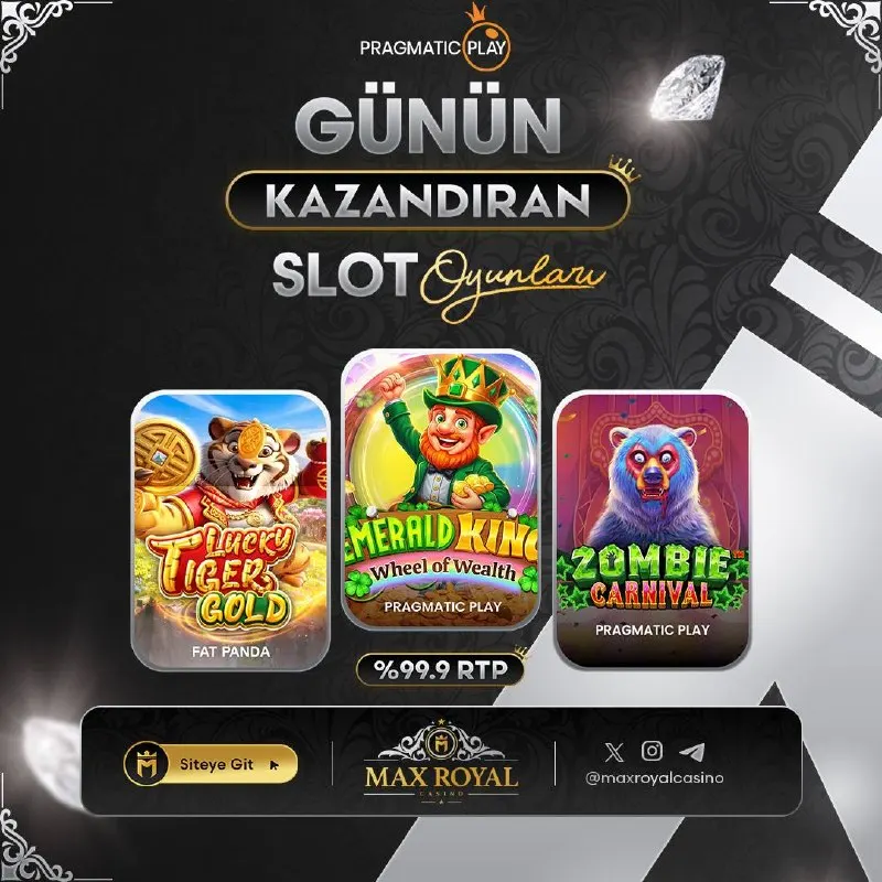 Maxroyal Casino Telegram: 🙏🙏🙏🙏🙏🙏🙏🙏🙏🙏 PRAGMATIC PLAY İŞBİRLİĞİ ile Şanslı Oyunlarda %99.9 RTP 💸Şans…