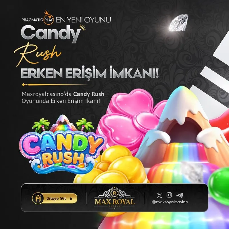 Maxroyal Casino Telegram: ⚡️⚡️⚡️⚡️⚡️ 🔞🔞🔞Pragmatic Play'in En Yeni Oyunu 🕹 Candy Rush 🥳 Erken Erişim ile…