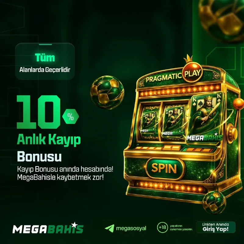 Megabahis Telegram: 🚀Işık Hızında Anlık Kayıp Bonusu Megabahis'te! ⚽️ Üstelik sadece Casino değil…