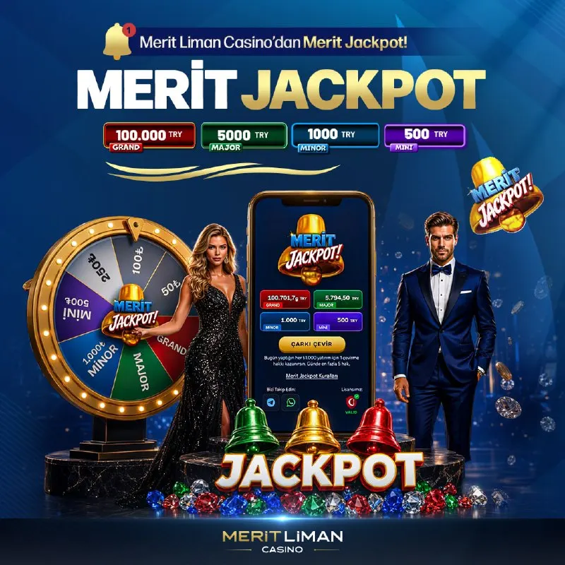 Meritliman Casino Telegram: 📢 MERİT JACKPOT ÇARKI Detaylar için Mobil Uygulamamızı İndirin. 🍀 Tüm…