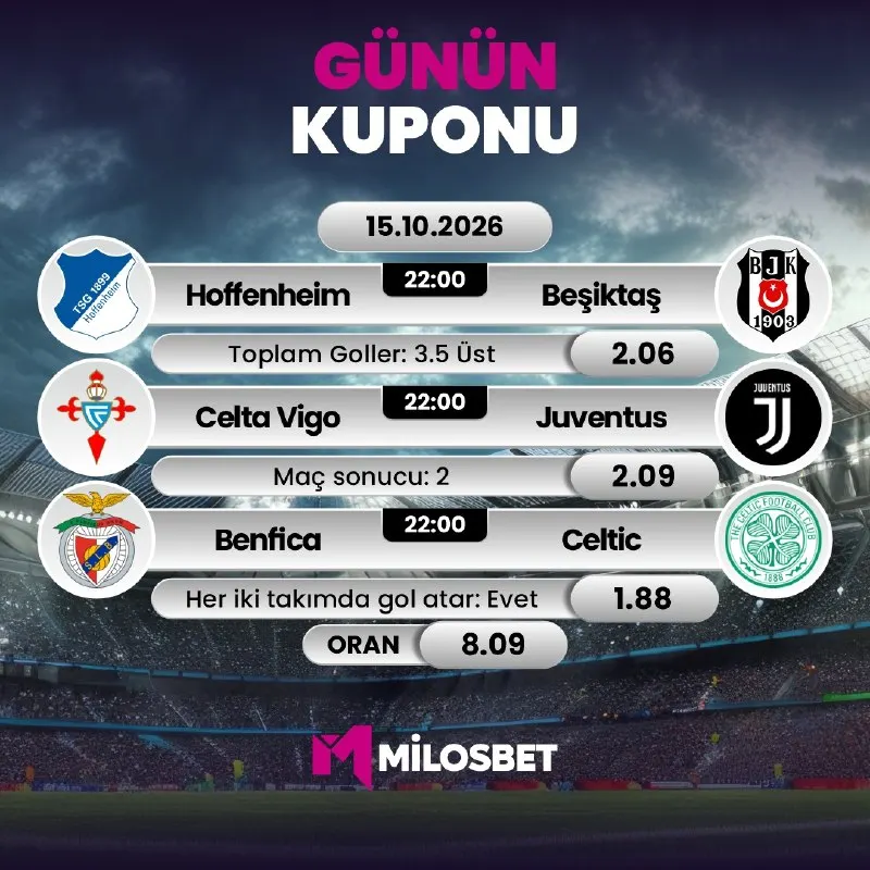 Milosbet Telegram: ⬆️En YÜKSEK ORANLARLA 😮Bahis KEYFİ SADECE 😒😩😓'te 🏆Bugün Yüksek Oranlı Maçlar…