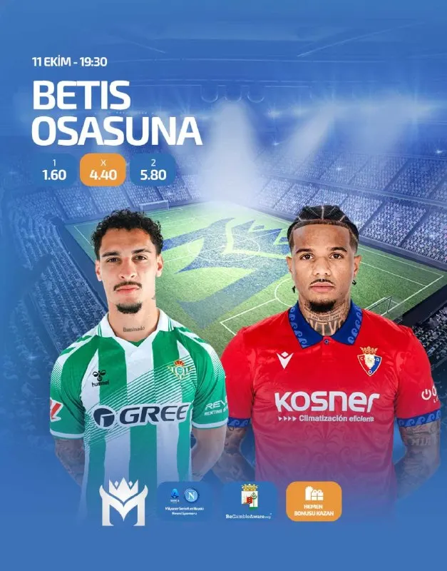 Milyoner Bahis Telegram: ⚠️ Bahis Severler Dikkat !! LaLiga Heyecanı Milyoner de!!⚠️ 🇪🇸Real Betis 🆚…