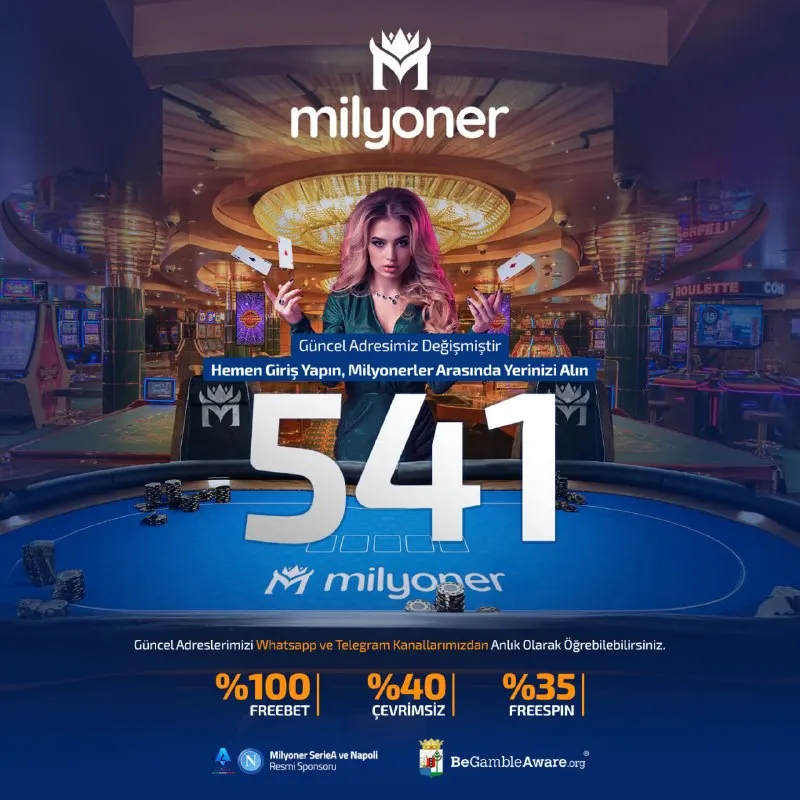 Milyoner Bahis Telegram: ⚪️🔶 Milyoner Yeni Adresiyle Ara Vermeden Sizlerle! 🌟🌐 💰 1️⃣0️⃣.0️⃣0️⃣0️⃣ TL Hoş…