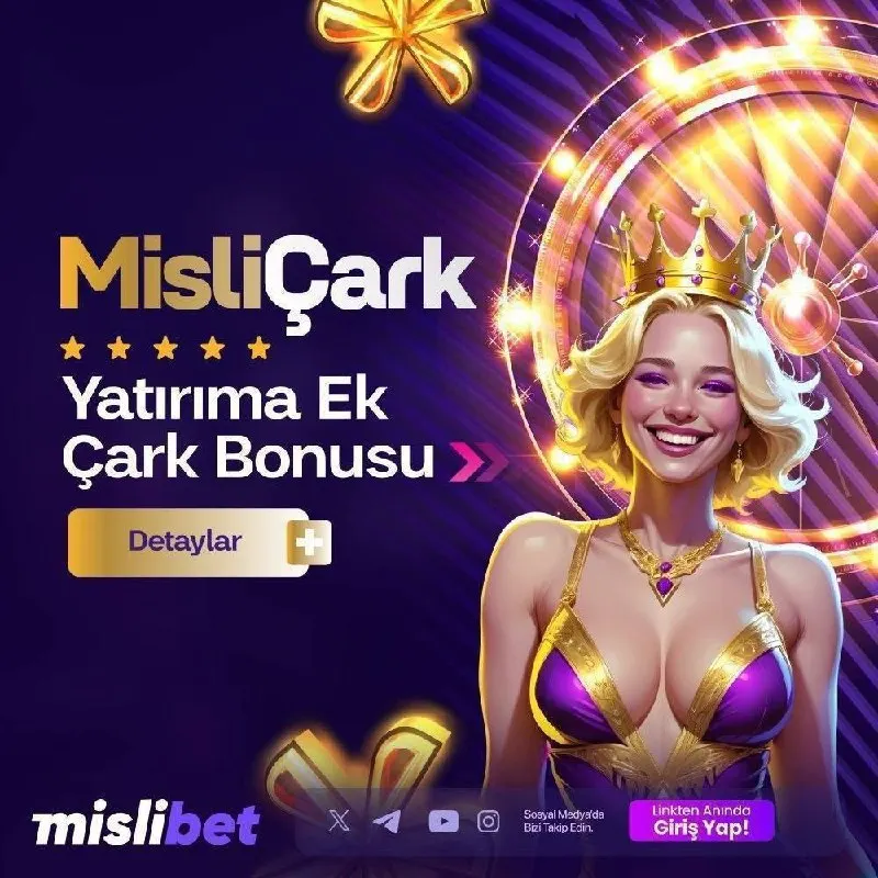 Mislibet Telegram: 💰 Her Yatırıma Ek 🎰 Çark Bonusu ⚽️ İster Spor 🎰 İster casino tercih senin ‼️ ➡️…