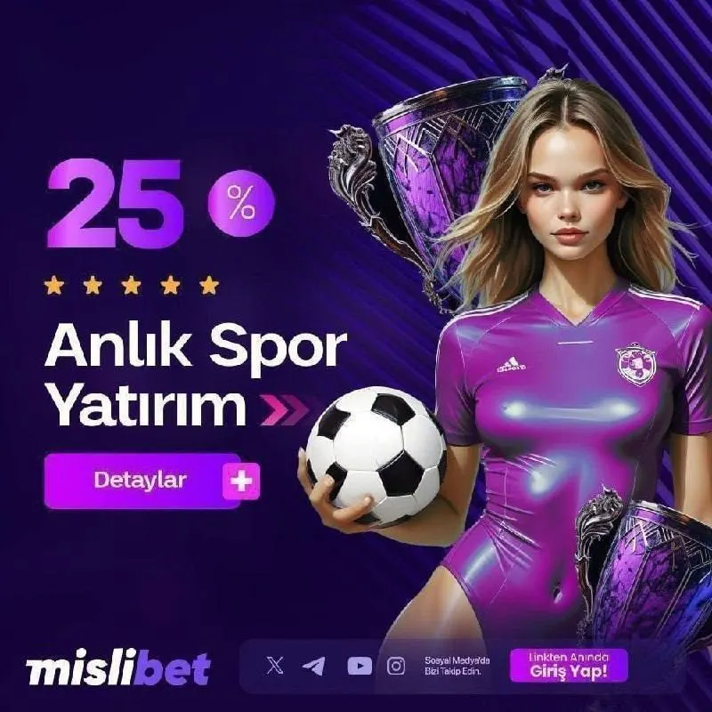 Mislibet Telegram: ⚽️SPOR SEVERLERE 🔣2️⃣5️⃣ ÇEVRİMSİZ YATIRIM BONUSU ➡️💰Tek Seferde 5️⃣0️⃣0️⃣0️⃣₺…