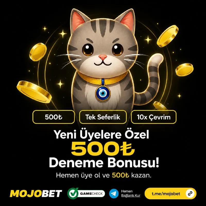 Mojobet Telegram: ⭐⭐⭐⭐⭐ ⭐ YENİ ÜYELERE ÖZEL 500₺ DENEME BONUSU MOJOBET’TE! ⭐ Üyeliğini oluştur…