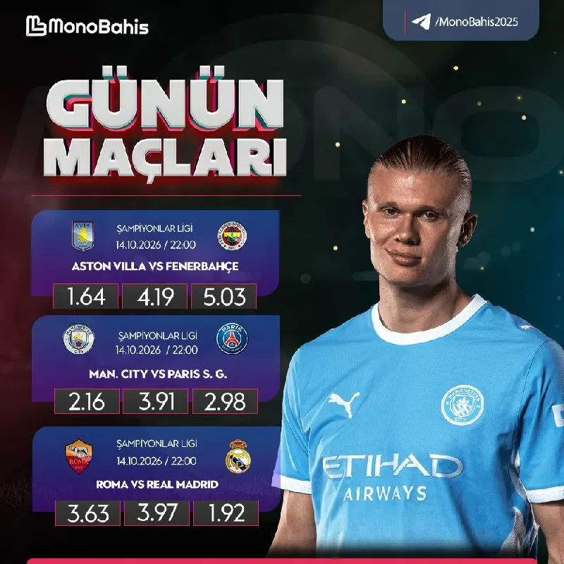 Monobahis Telegram: 💎💎💎💎💎💎💎💎💎💎 💎 GÜNÜN MAÇLARI MONOBAHİS FARKIYLA! 💎 Aston Villa 💎 Fenerbahçe 💎 |…