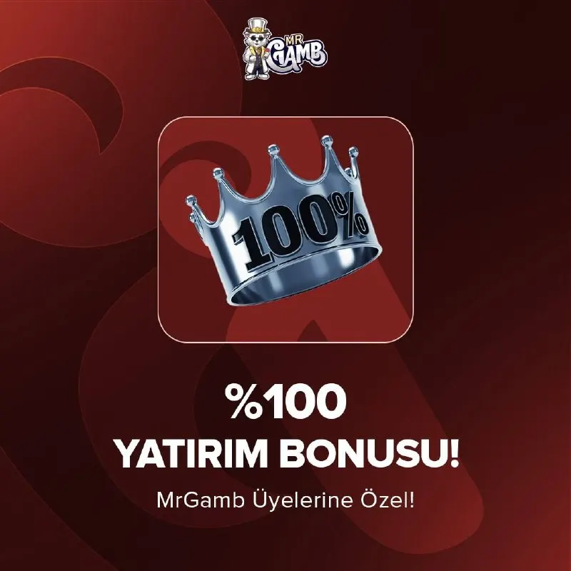 MrGamb Telegram: ❤️ Yeni üyelerimize özel kampanya! 🤑 2000 ₺ Almak ister misin ? 💎 İlk…