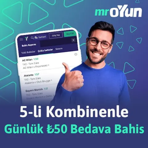 MrOyun Telegram: 💥 Her gün kazanmaya hazır mısın? Günlük ₺250 ve üzeri tutarda, en az 5 maç ve…