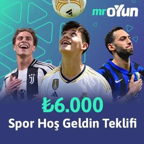 MrOyun Telegram: 🤑 MROYUN'DA SPOR BAHİSLERİN İÇİN MUAZZAM HOŞGELDİN TEKLİFİ SİZLERLE! 🔥 Hemen…