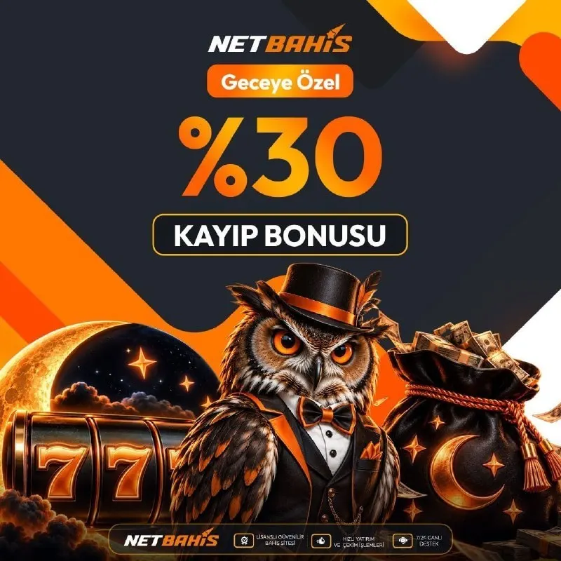 Netbahis Telegram: 😏😒🙂↔️😞😔😟 💥 GECEYE ÖZEL %30 KAYIP BONUSU! 👑 Geceye özel avantaj NETBAHİS’te! ✨…