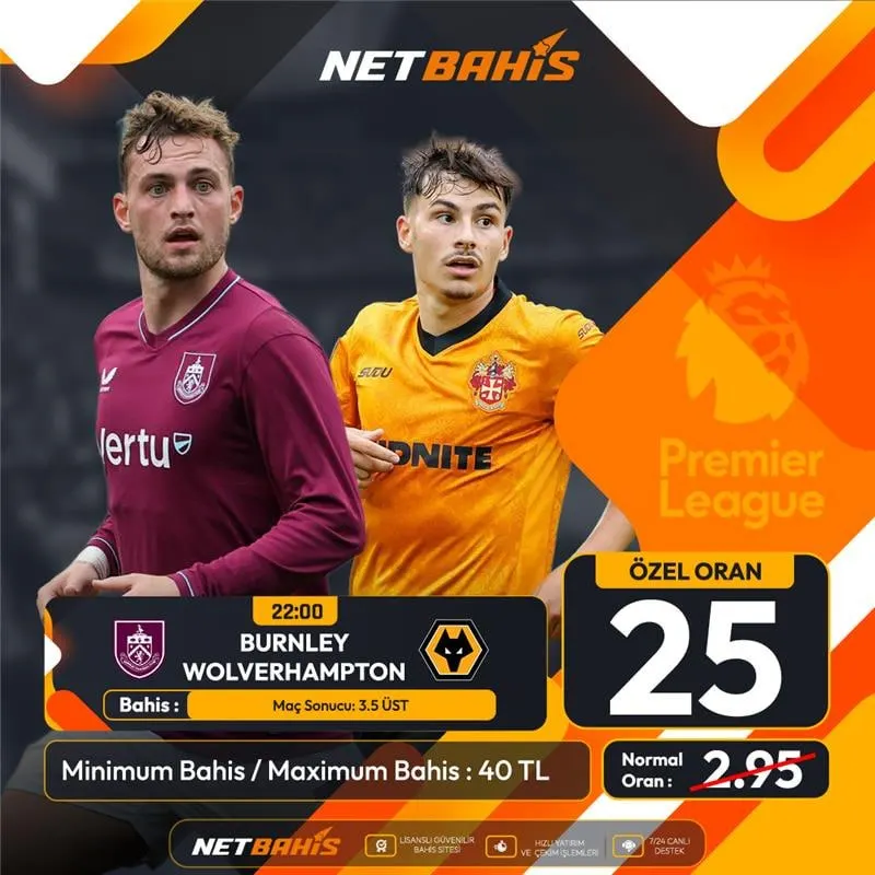 Netbahis Telegram: 😏😒🙂↔️😞😔😟 🤑ÖZEL ORAN MAÇ SONUCU 3.5 ÜST 25 ORAN 🔥BURNLEY - WOLVERHAMPTON🔥…