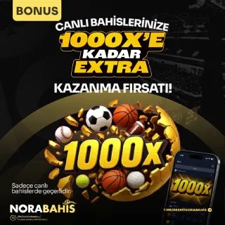 Norabahis Telegram: 🚀 LUCKY BOOST İLE 1000X KAZANÇ ŞANSI! 🚀 👑 #Norabahis'te canlı bahis heyecanı…