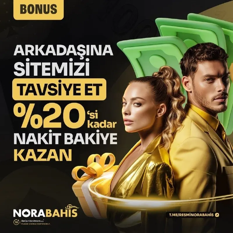 Norabahis Telegram: 👥 ARKADAŞINI GETİR → KAZANCINI AL! 💵 🔥 Özel Linkinle Arkadaşını Davet Et 🔥…