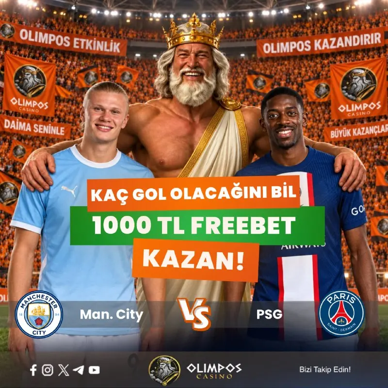 Olimpos Casino Telegram: 🤍 OLİMPOS KAÇ GOL OLUR YARIŞMASI 🏴 Aston Villa vs Fenerbahçe 💙 🏴…