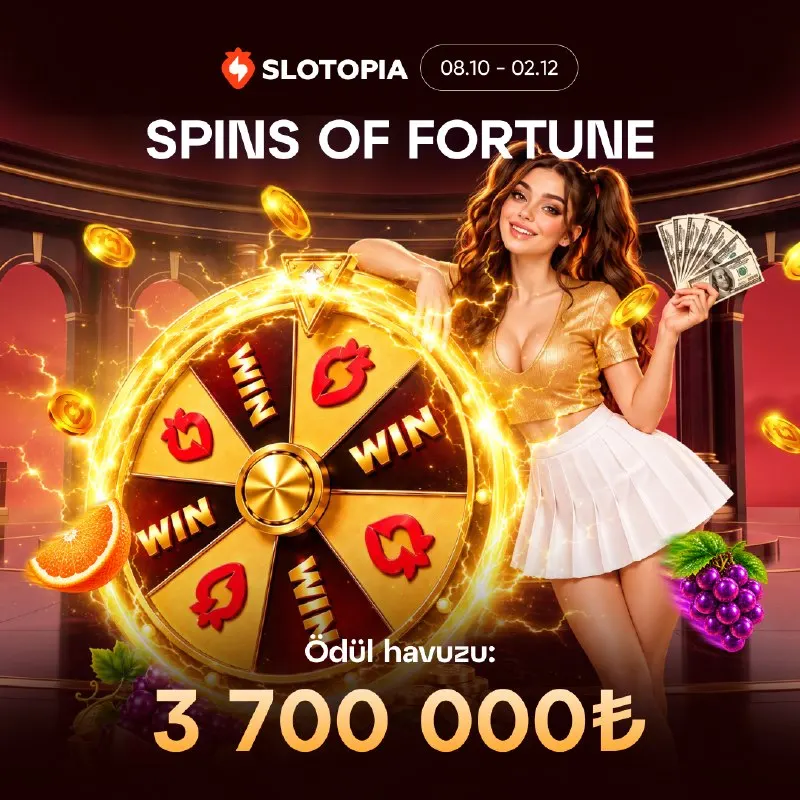 Olymp Casino Telegram: 🕡🕣🕤🕥🕦 📣 “SPINS OF FORTUNE” BAŞLADI! Yeni turnuva serisine katıl ve ödül…