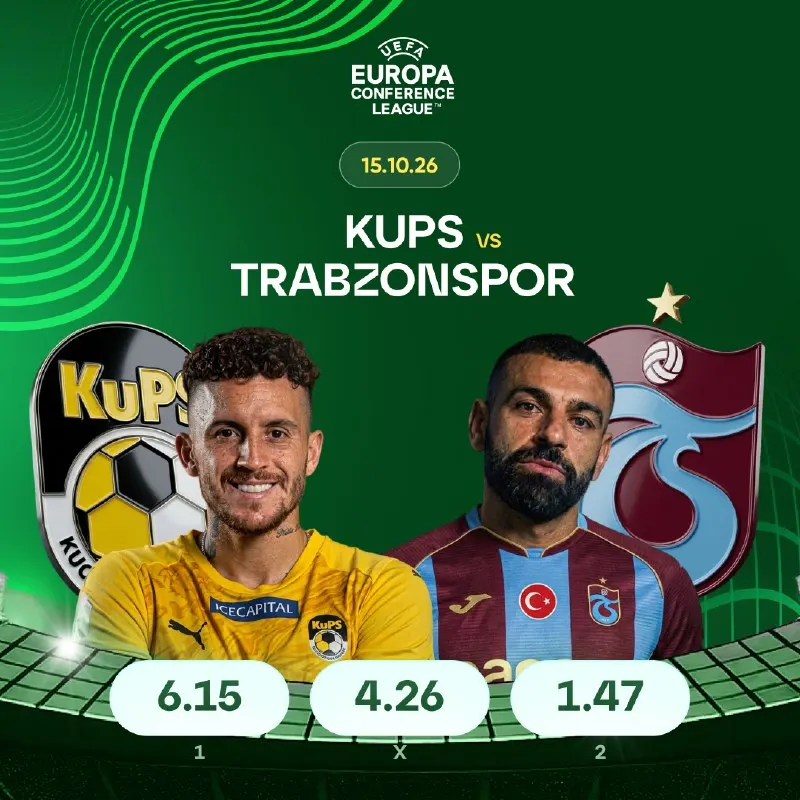Olymp Casino Telegram: ⚽️ Trabzonspor, Finlandiya şampiyonuna karşı! Konferans Ligi’ne kim galibiyetle…