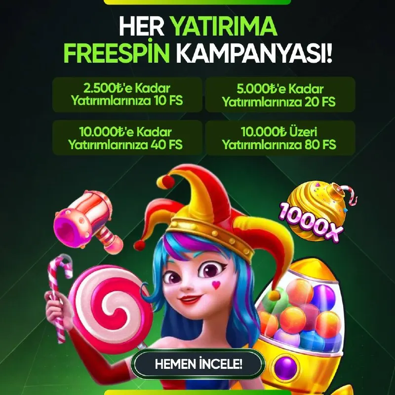 OnlyBet Telegram: 🔞 ONLYBET HER YATIRIMA FREESPIN FIRSATI! 🔞 💸 Şimdi Yatır, Bet Değeri 2TL olan…