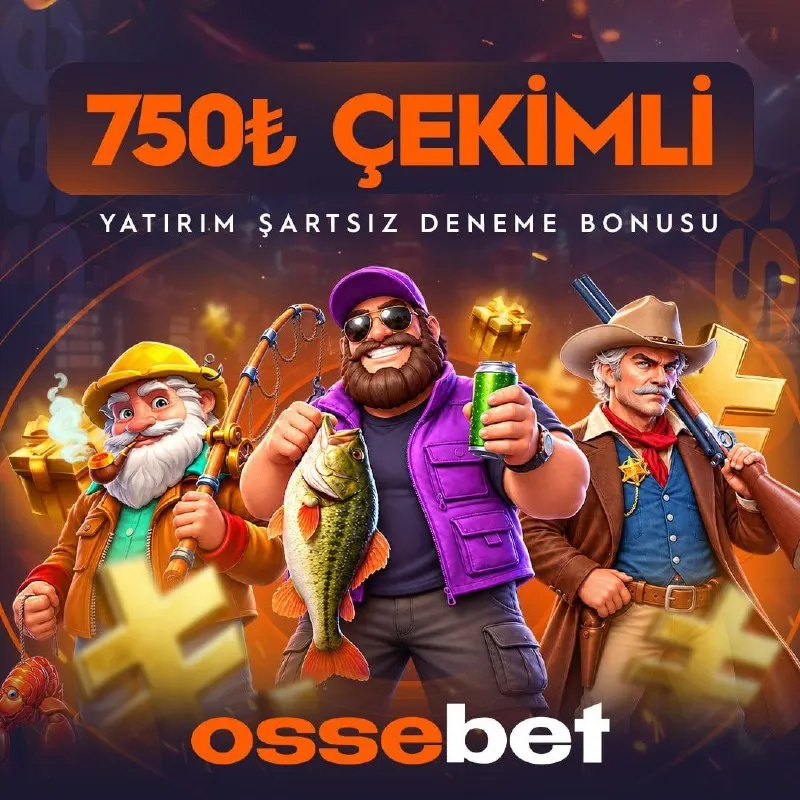 Ossebet Telegram: 🏆Ossebet'e Kayıt Olun 750₺ Kazanın 🎁 Yatırım Şartsız Deneme Bonusu 🎰🎰 Güvenli…