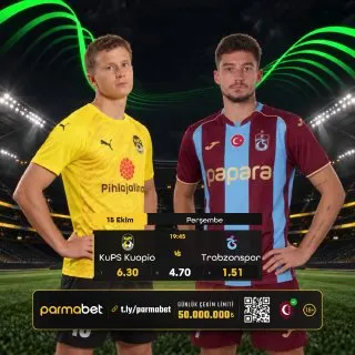 Parmabet Telegram: 🇪🇺 Trabzonspor, Konferans Ligi Lig Aşamasındaki İlk Sınavında Finlandiya Ekibi…
