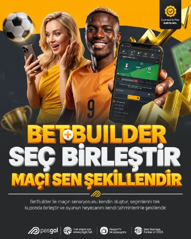 Pasgol Telegram: ⚽🔥 MAÇI SEN ŞEKİLLENDİR! 🎯 BET-BUILDER SEÇ • BİRLEŞTİR • KUPONU OLUŞTUR Maçın…