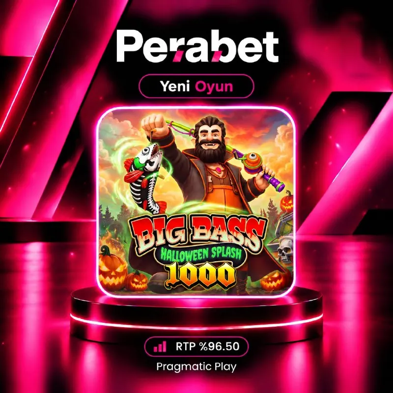 Perabet Telegram: 🎃🎣 Yeni Oyun: Big Bass Halloween Splash 1000! 👉 https://t2m.co/yeni-oyunlar-t