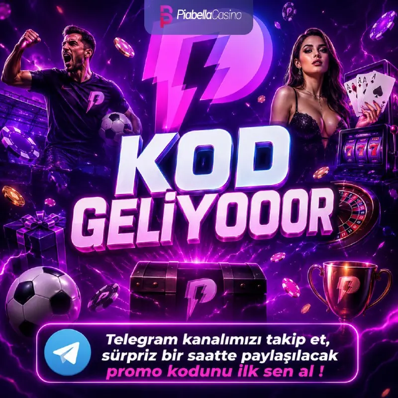 Piabella Casino Telegram: 🚀🚀 BUGÜNE ÖZEL SÜRPRİZ BİR SAATTE HEDİYE FREEBET KOD GELİYOORR!! 💫 Telegram…