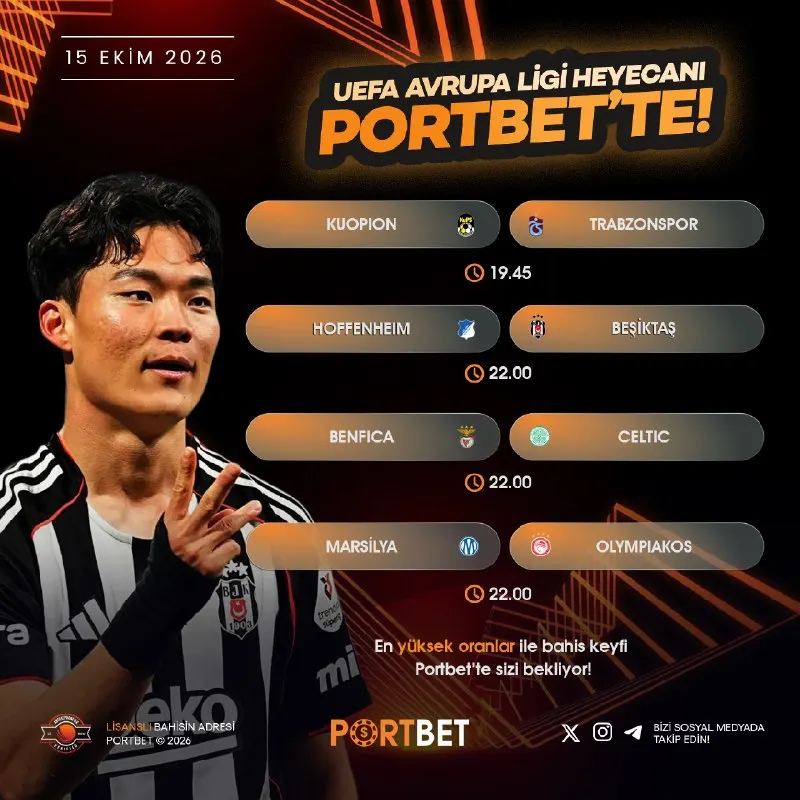 Portbet Telegram: 🔠🔠🔠🔠🔠🔠🔠 🔠🔠🔠🔠🔠🔠 🗓 Avrupa Heyecanı Devam Ediyor! ✨ Günün öne çıkan maçlarına…