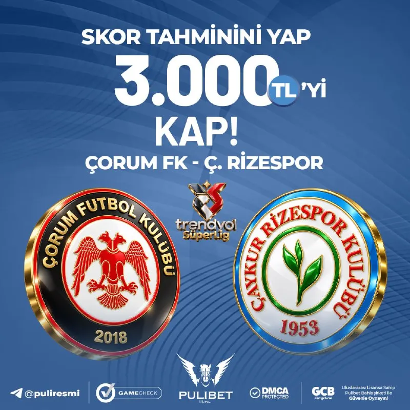 Pulibet Telegram: Süper Lig yolculuğumuzda skor tahmininin ödülü Pulibet’te tam 🫴 🔢❎🔢🔢🔢 🅰️🅰️…