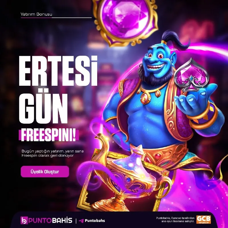 Puntobahis Telegram: 〰️〰️😀😀😀😀〰️〰️ ✨ Bugünün yatırımı, yarının spini‼️ 🎰 Ertesi Gün Freespinleri ile…