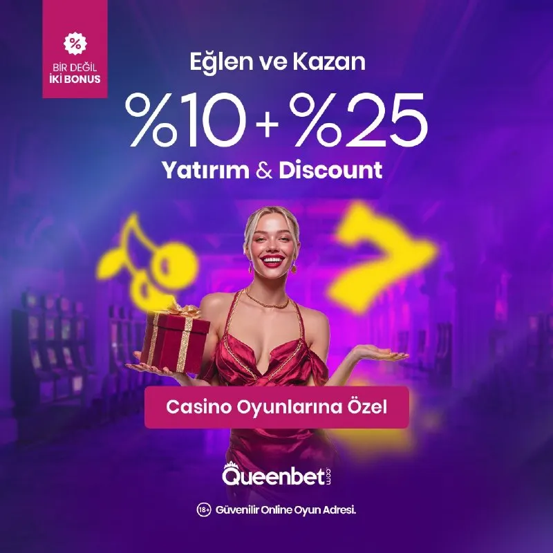 Queenbet Telegram: 👑YATIRIMINIZ QUEENBET'TE DEĞERLİ! 🎉Sitemize yapacağınız yatırımlara %10 Casino…
