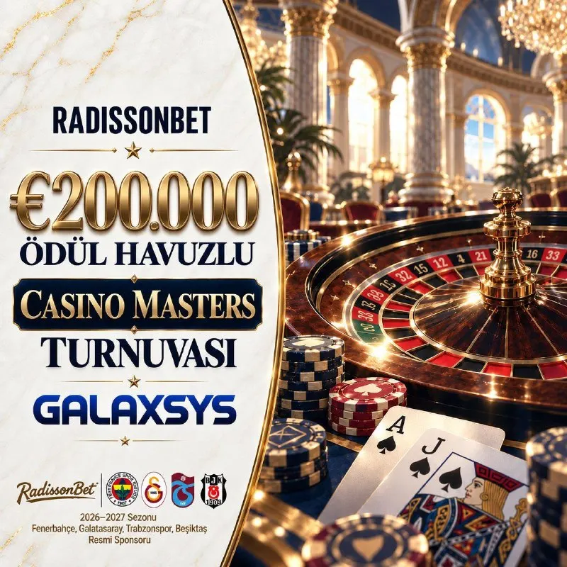 Radissonbet Telegram: 🟡🟡🟡🟡🟡🟡🟡🟡 🎲 RadissonBet & Galaxsys iş birlii ile Casino Masters Turnuvasu…