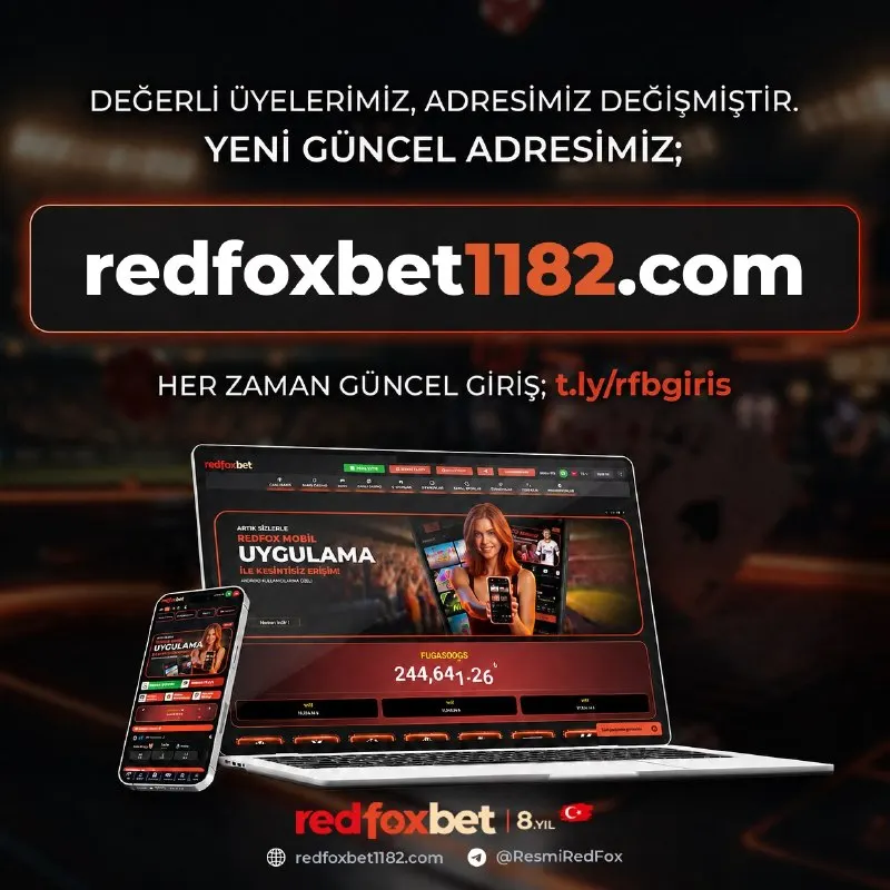 Redfoxbet Telegram: Değerli RedFoxBet Ailesi, Domain adresimiz '' redfoxbet1182.com '' olarak…