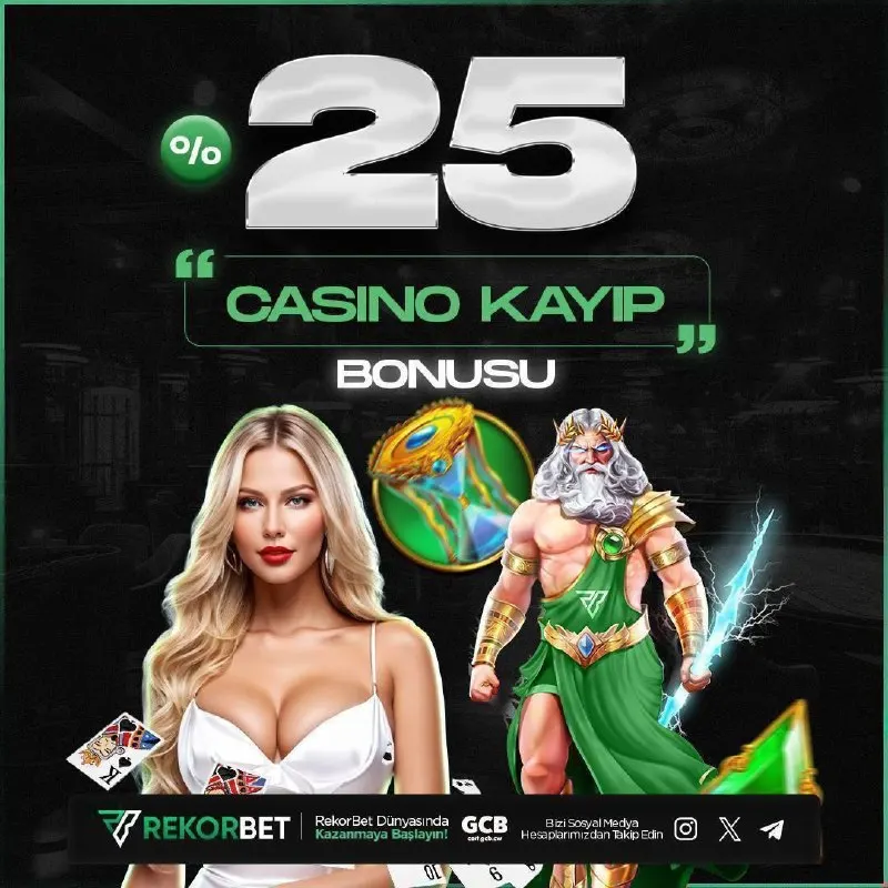 Rekorbet Telegram: ➗2️⃣5️⃣ 😋😋😋😚😚 😉😌😋😌😋😌❗️ ⚡️ Rekorbet'ten Casino Severlere Müjde! ⏰ %25 Casino…