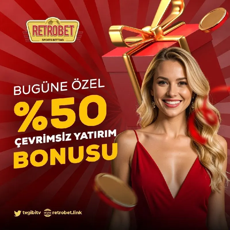 Retrobet Telegram: ❤️ Bugün Kazanan Sen Ol! 🎉 🎁 %50 ÇEVRİMSİZ YATIRIM BONUSU İle Hem Casino'da Hem…