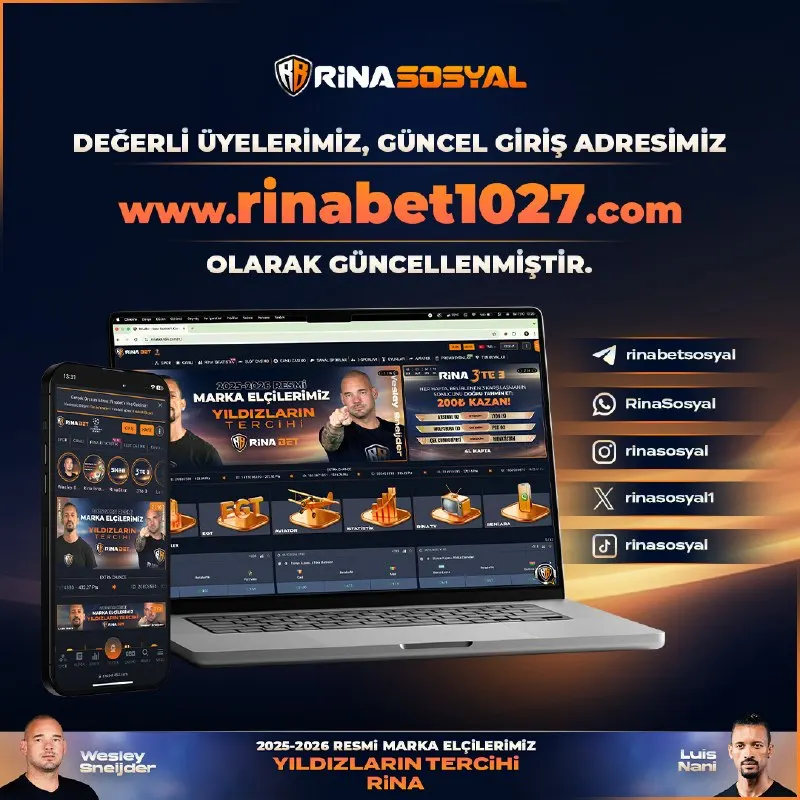 Rinabet Telegram: 1️⃣0️⃣2️⃣7️⃣ 📢 Değerli üyelerimiz, güncel giriş adresimiz www.rinabet1027.com…