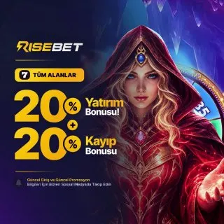 Risebet Telegram: 🔣2️⃣0️⃣ Yatırım + 🔣2️⃣0️⃣ Kayıp Bonusu 💵 Minimum 500₺ Yatırım İle %20 Yatırım…