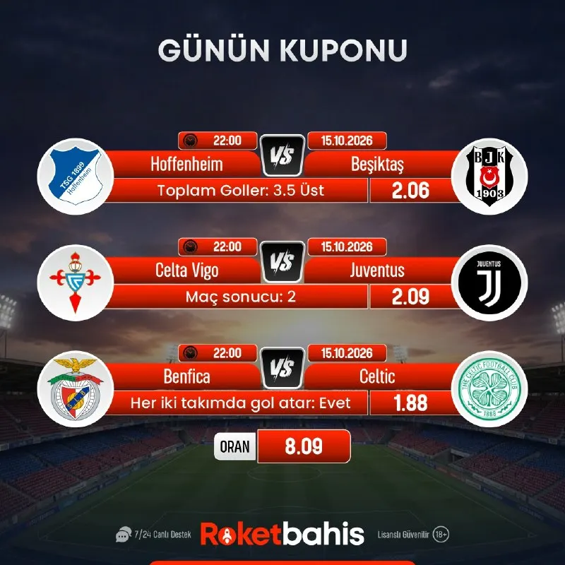 Roketbahis Telegram: 🚀🚀🚀🚀🚀🚀🚀 🤩🤩🤩🤩🤩 🤩🤩🤩🤩🤩🤩 ❎🔢🔢 Çevrimsiz Spor Yatırım Bonusu ! ⚽️ En Yüksek Oranlar…