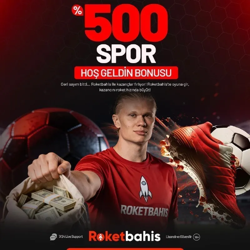 Roketbahis Telegram: ⚽️ %500 SPOR HOŞ GELDİN BONUSU 🤑 Kazanmaya Dev Bonus İle Başla! 🤑 Minumum 50 ₺…