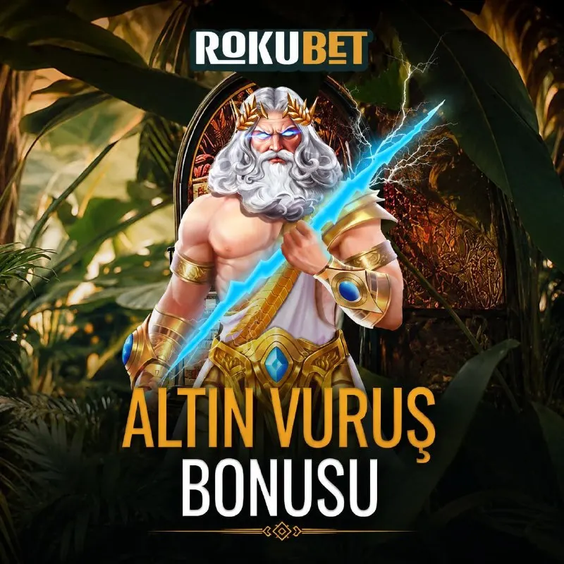 Rokubet Telegram: 🔥 TEK SPIN BONUSU ROKUBET’TE! 🔥 🎰 Tek bir spin ile dev kazanç fırsatı! 💸…