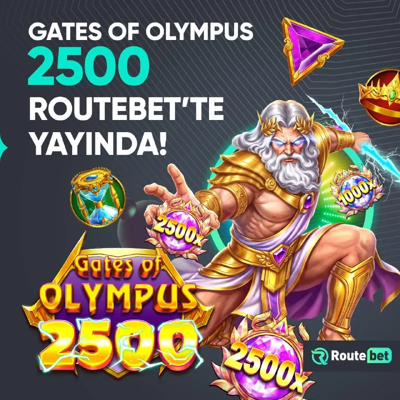 Routebet Telegram: Routebet’te Gates of olympus 2500’ü deneyen ilk sen ol Dede çarpanları katladı…