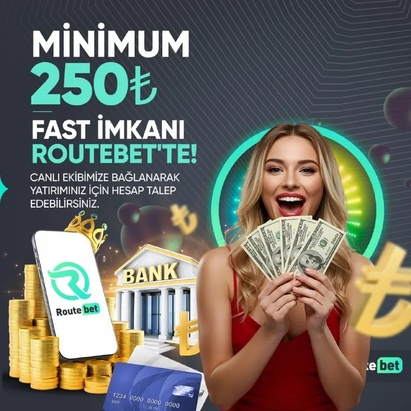 Routebet Telegram: MİNİMUM 250₺ FAST İMKANI 🔤🔤🔤🔤🔤🔤🔤🔤 ‘te ⬜️1️⃣1️⃣1️⃣1️⃣🔵ile kazanmaya devam et 🔥…