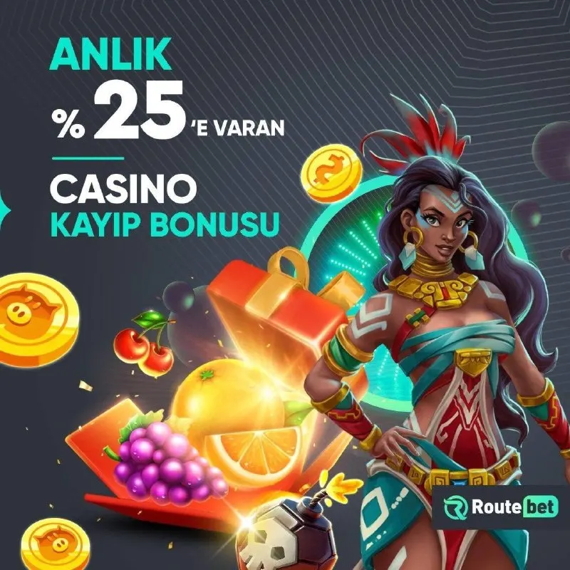 Routebet Telegram: 🔼 Anlık %25'e Varan 🔼 Casino Kayıp Bonusu 🔼 RouteBet'te! 🔥 RouteBet'te…