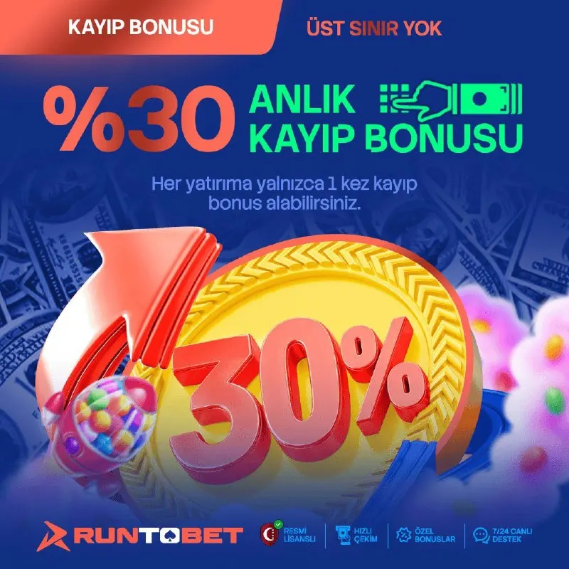 Runtobet Telegram: 🔥 %30 ANLIK KAYIP BONUSU! 🔥 Kaybınızı avantaja çevirecek fırsat RUNTOBET’te! 💥…
