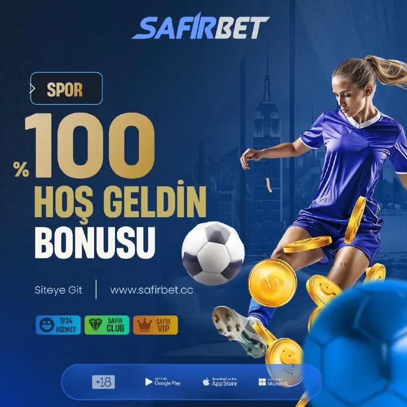 Safirbet Telegram: ⚽️ MAÇ HEYECANINA 🔠🔠🔠🔠 BONUS EKLE! İlk spor yatırımına özel %100 Spor Hoş…